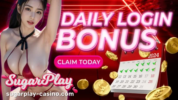 Sugarplay Casino Login bonus, Event Time 2024/08/03 00:00 - 2025/05/04 23:59