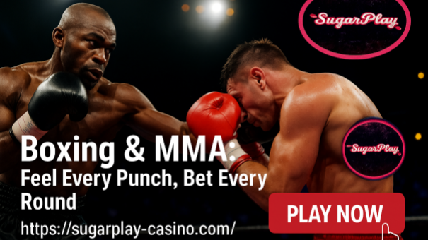 Boxing and MMA betting on Sugarplay - Live UFC, local fights, and real-time round betting.